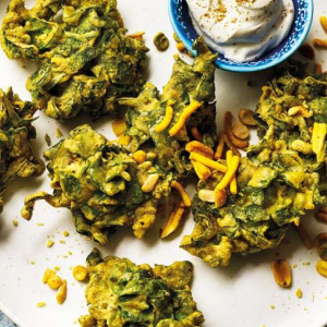 Crispy Spinach Chaat